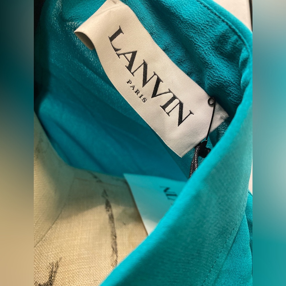 LANVIN BATMAN ASYMMETRICAL SHIRT - Picture 8 of 11